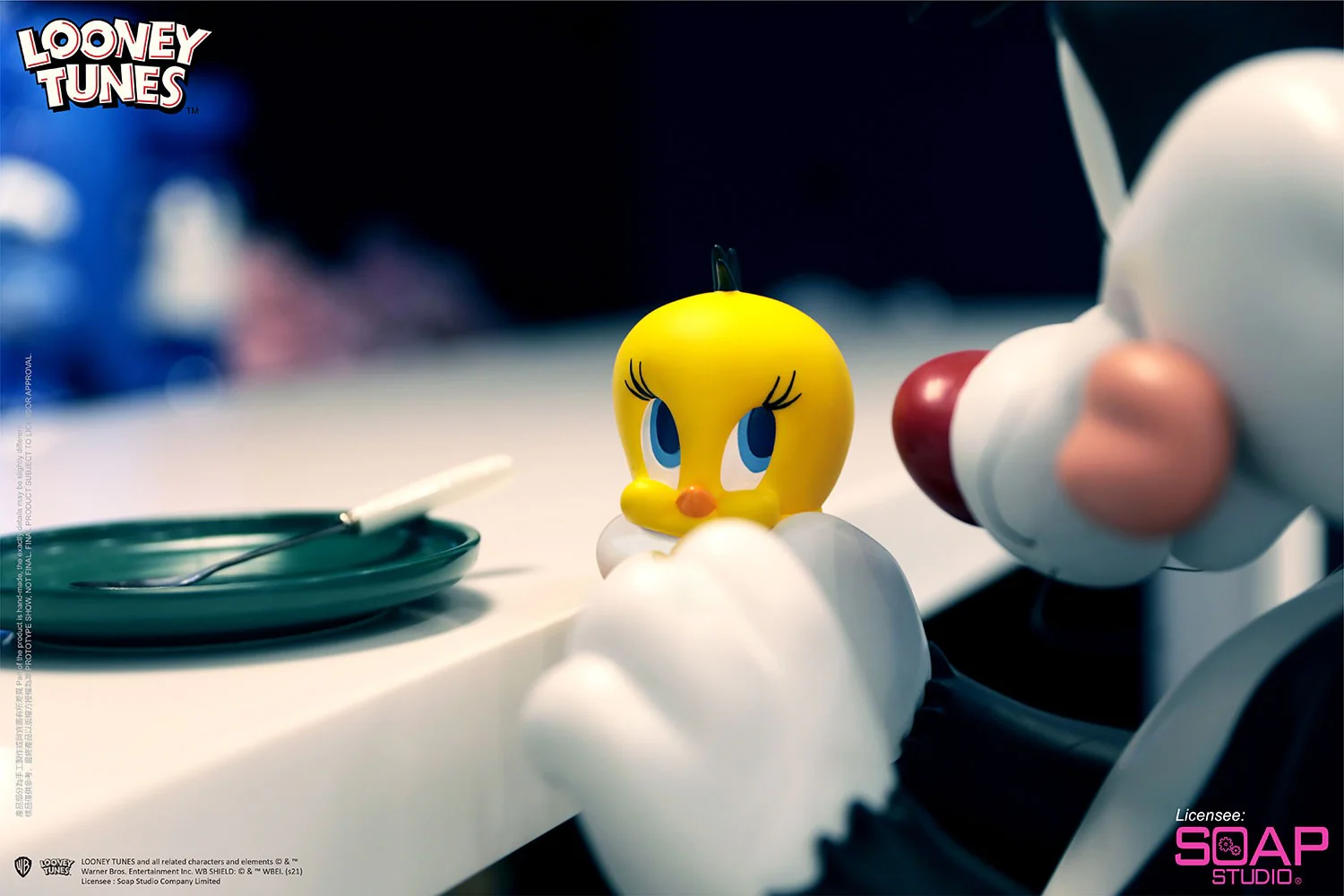 Looney Tunes - -Sylvester & Tweety Sweet Pairing (Ice Cream) Figure By SOAP STUDIO - Image 5