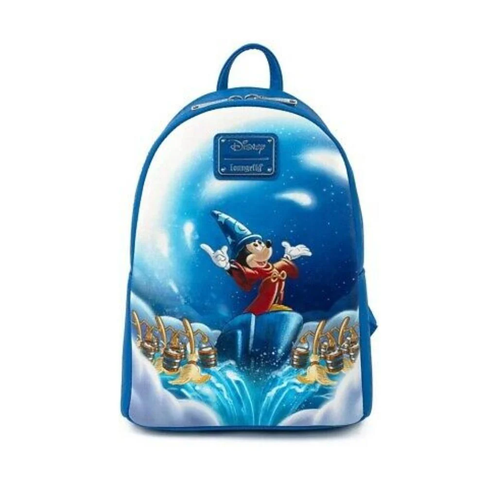 Loungefly Disney Fantasia - Sorcerer Mickey 10” Faux Leather Mini Backpack