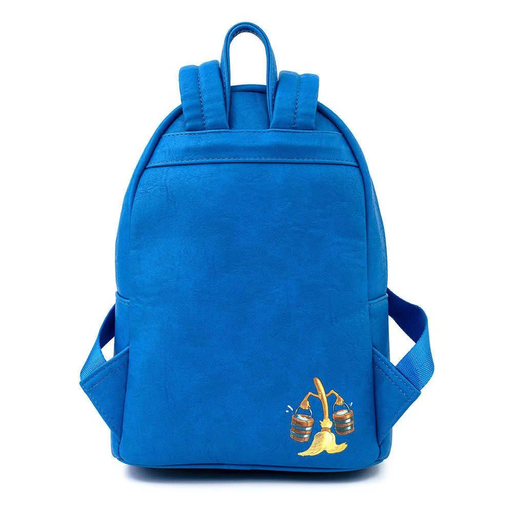 Loungefly Disney Fantasia - Sorcerer Mickey 10” Faux Leather Mini Backpack - Image 5