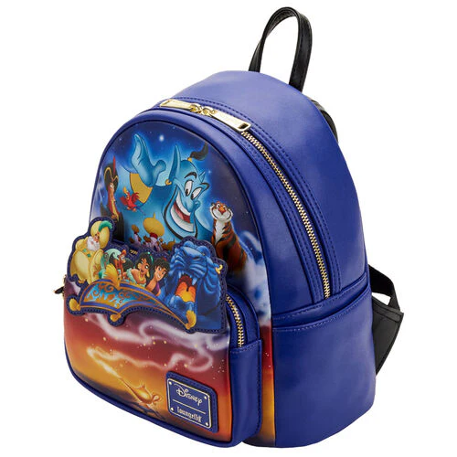 Disney Aladdin 30Th Anniversary Leather Bagpack by Loungefly - Image 5