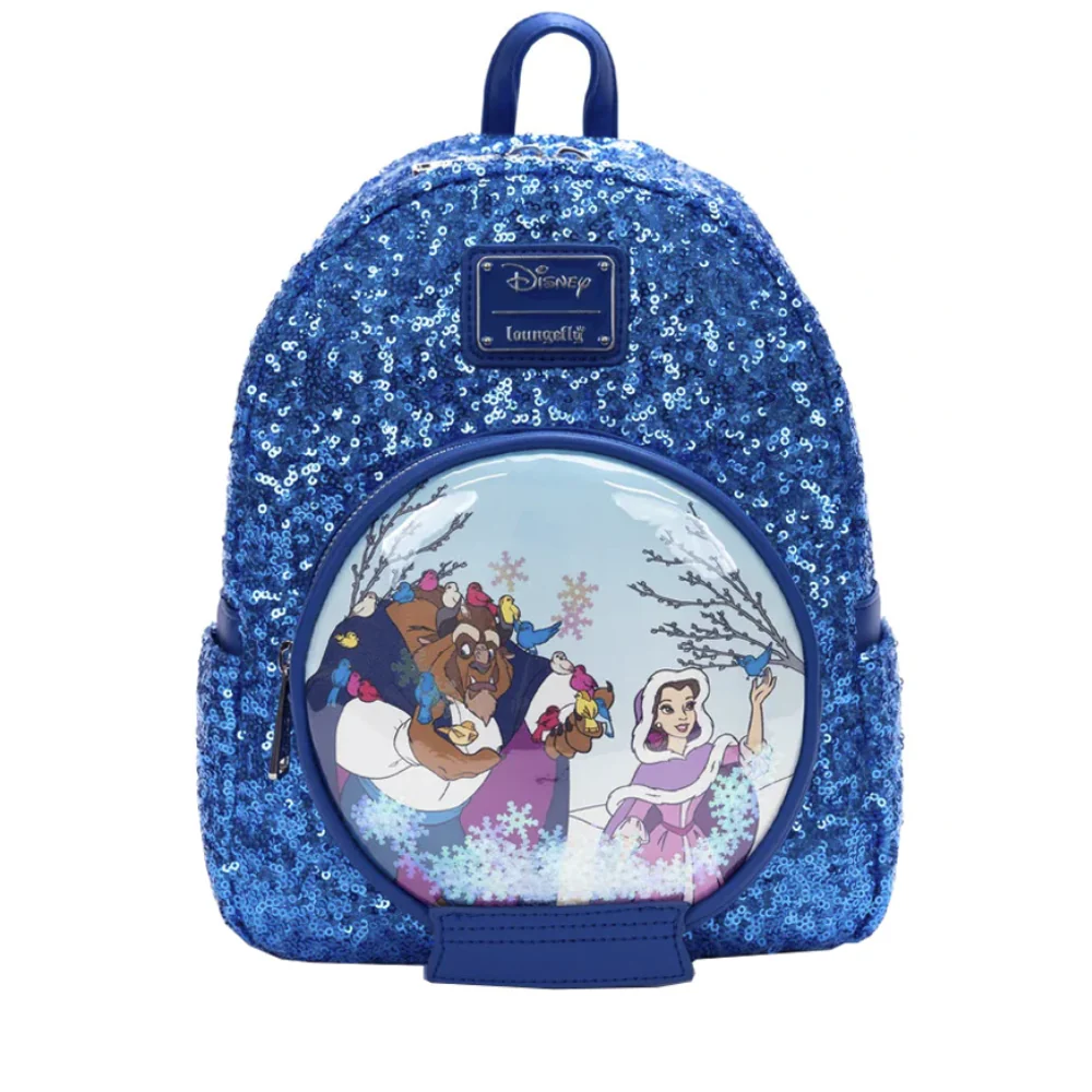 Loungefly! Leather: Disney Beauty & The Beast Snowglobe