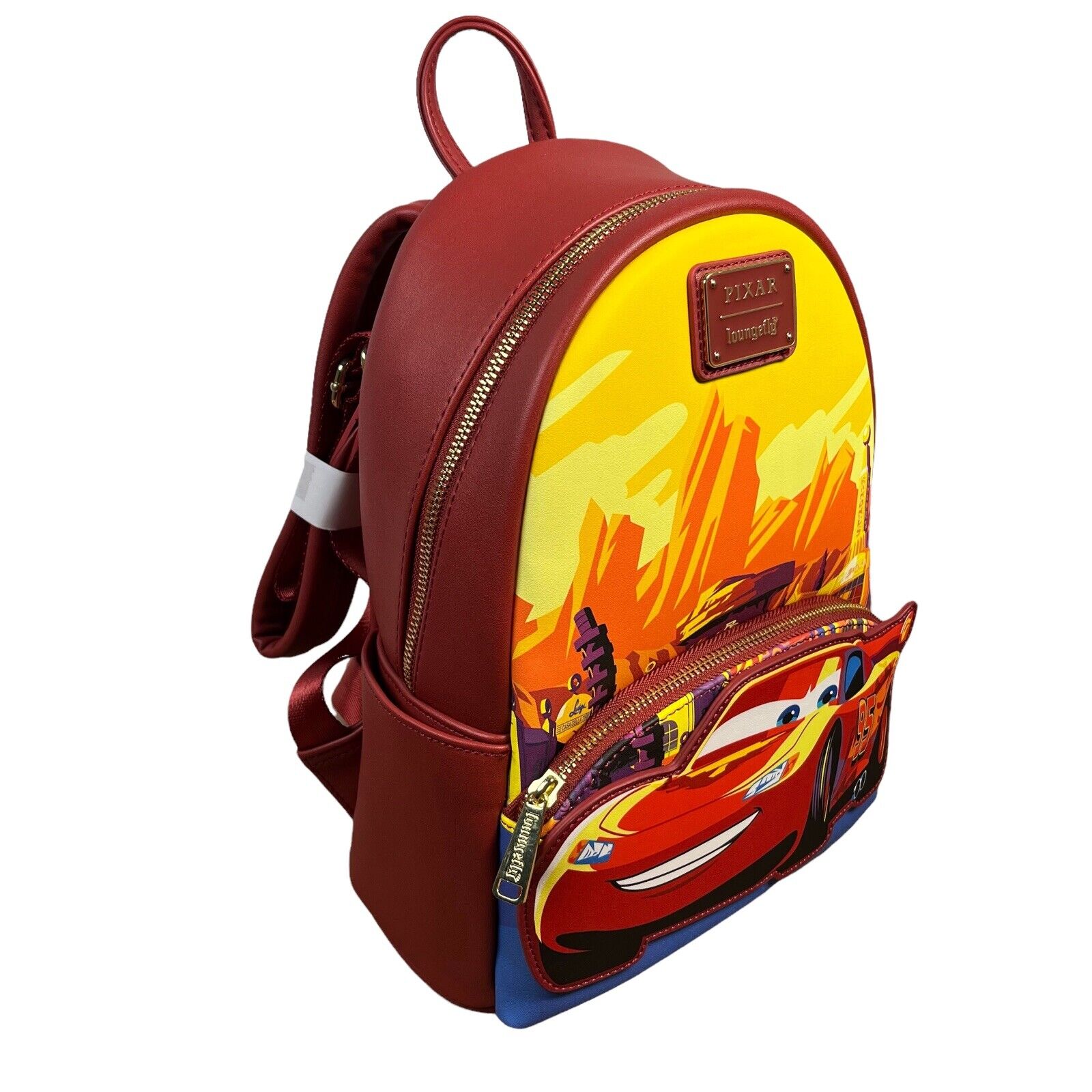 Loungefly! Leather: Disney Cars Lightining McQueen - Image 3