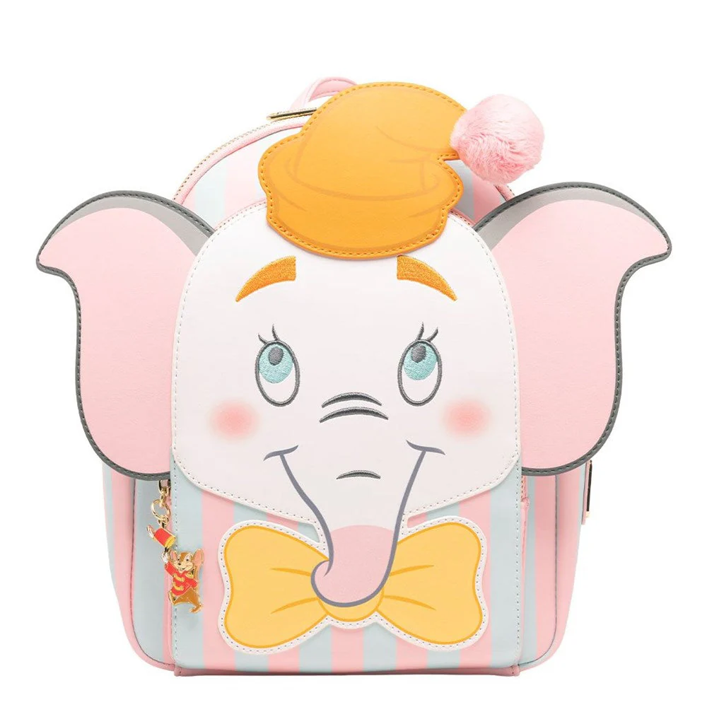 Loungefly! Leather: Disney Dumbo Cosplay Mini Backpack