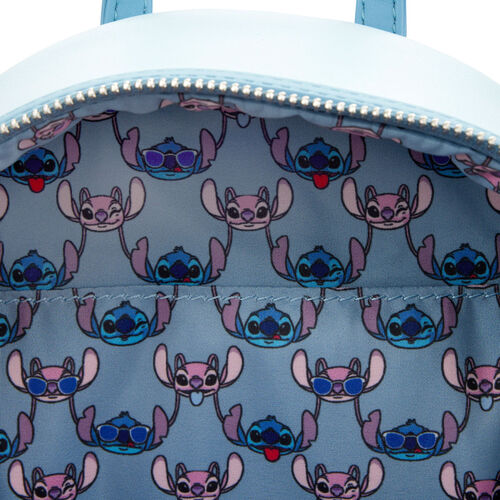 Disney Lilo & Stitch Snow Cone Date Night Leather Bagpack by Loungefly - Image 4