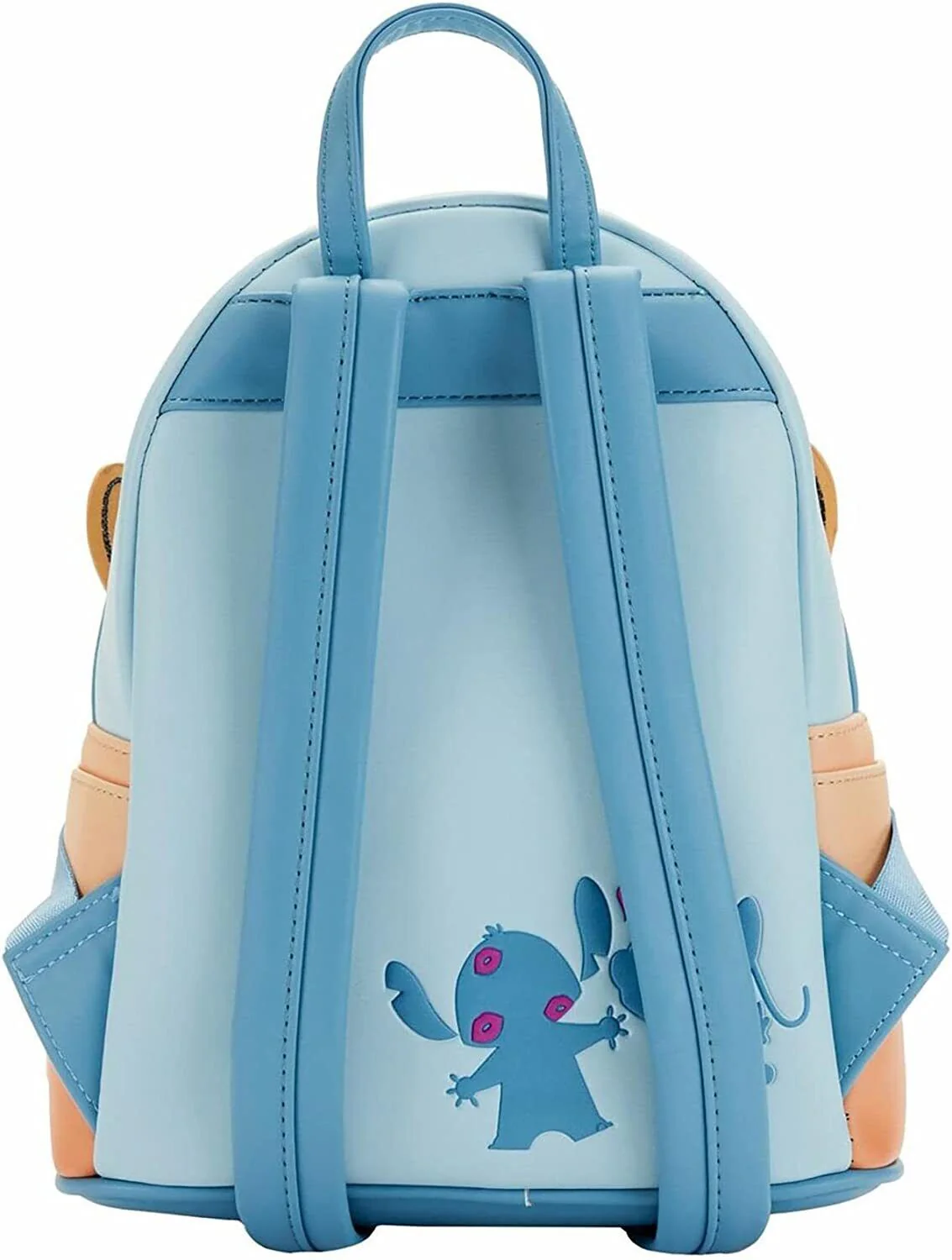 Disney Lilo & Stitch Snow Cone Date Night Leather Bagpack by Loungefly - Image 5
