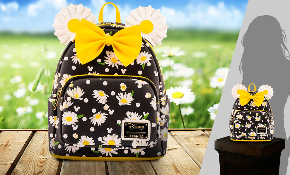 Loungefly! Leather: Disney Minnie Mouse Daisies - Image 2