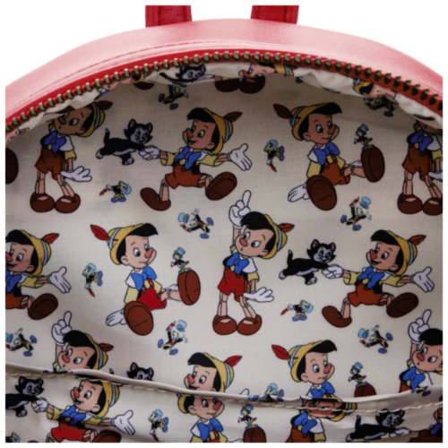 Disney Pinocchio Marionette Leather Bagpack by Loungefly - Image 4