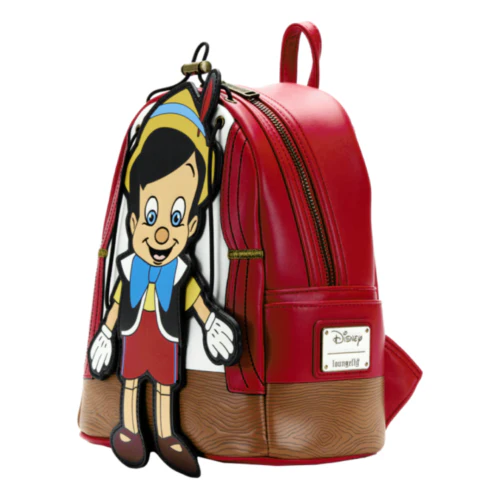 Disney Pinocchio Marionette Leather Bagpack by Loungefly - Image 5