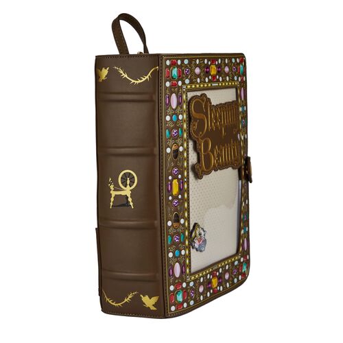 Loungefly: Leather: Disney Sleeping Beauty Pin Collector Mini Bagpack - Image 5