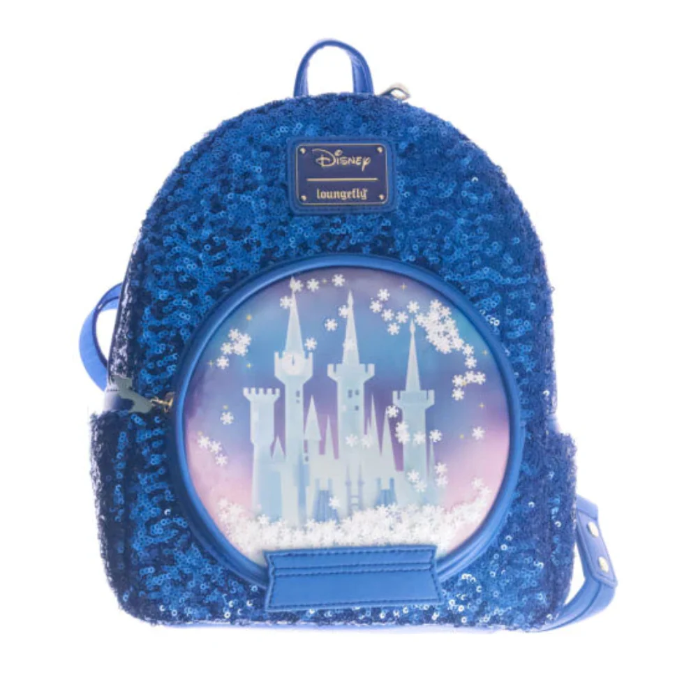 Loungefly! Leather: Disney Snow Globe Cinderella Castle