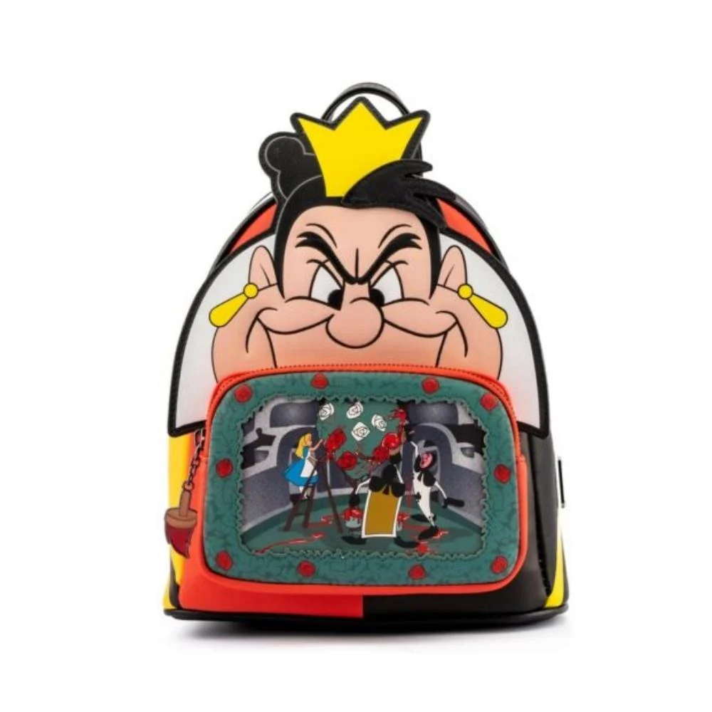 Loungefly! Leather: Disney Villians Scene Series Queen of Hearts
