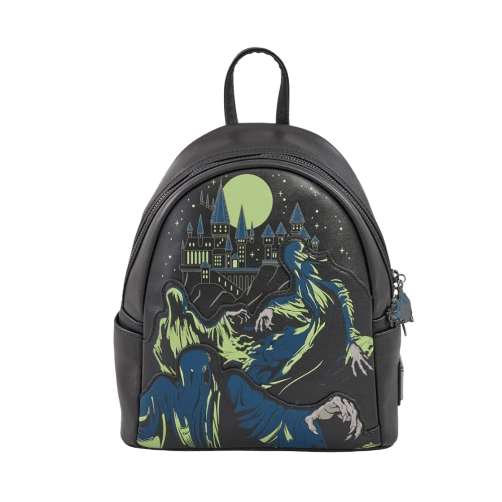 Loungefly! Leather: Harry Potter Glowing Dementors Mini Backpack