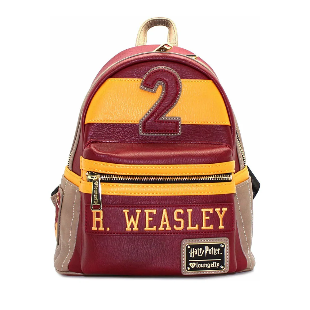 Harry Potter Ron Weasley Gryffindor Leather Backpack by Loungefly