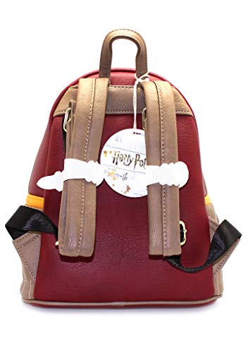 Harry Potter Ron Weasley Gryffindor Leather Backpack by Loungefly - Image 4