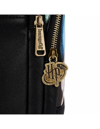 Harry Potter Triology Triple Pocket  Leather Bagpack by Loungefly - Image 3