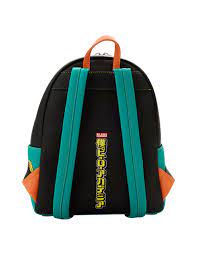 Loungefly! Leather: My Hero Academia Triple Pocket Scene Mini Backpack - Image 2