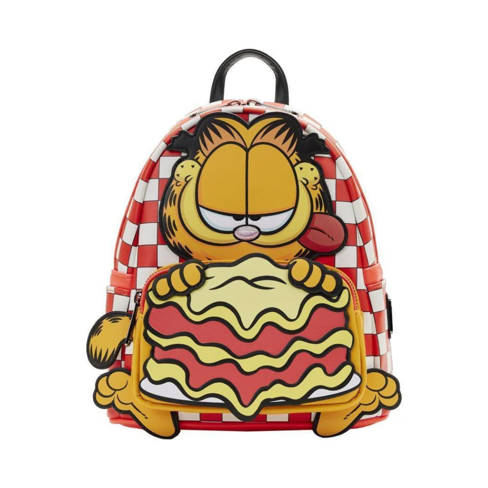 Loungefly! Leather: Nickelodeon Garfield Loves Lasagna Mini Backpack