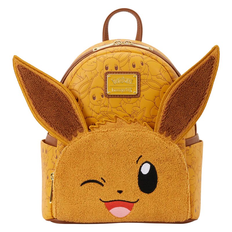 Loungefly Leather: Pokemon Eevee Mini Backpack