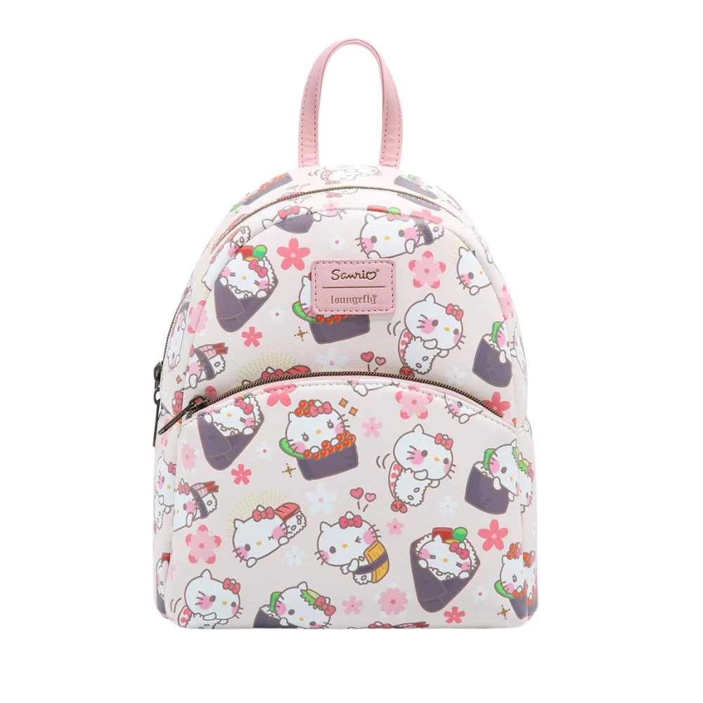 Sanrio Hello Kitty Sushi Leather Bagpack by Loungefly