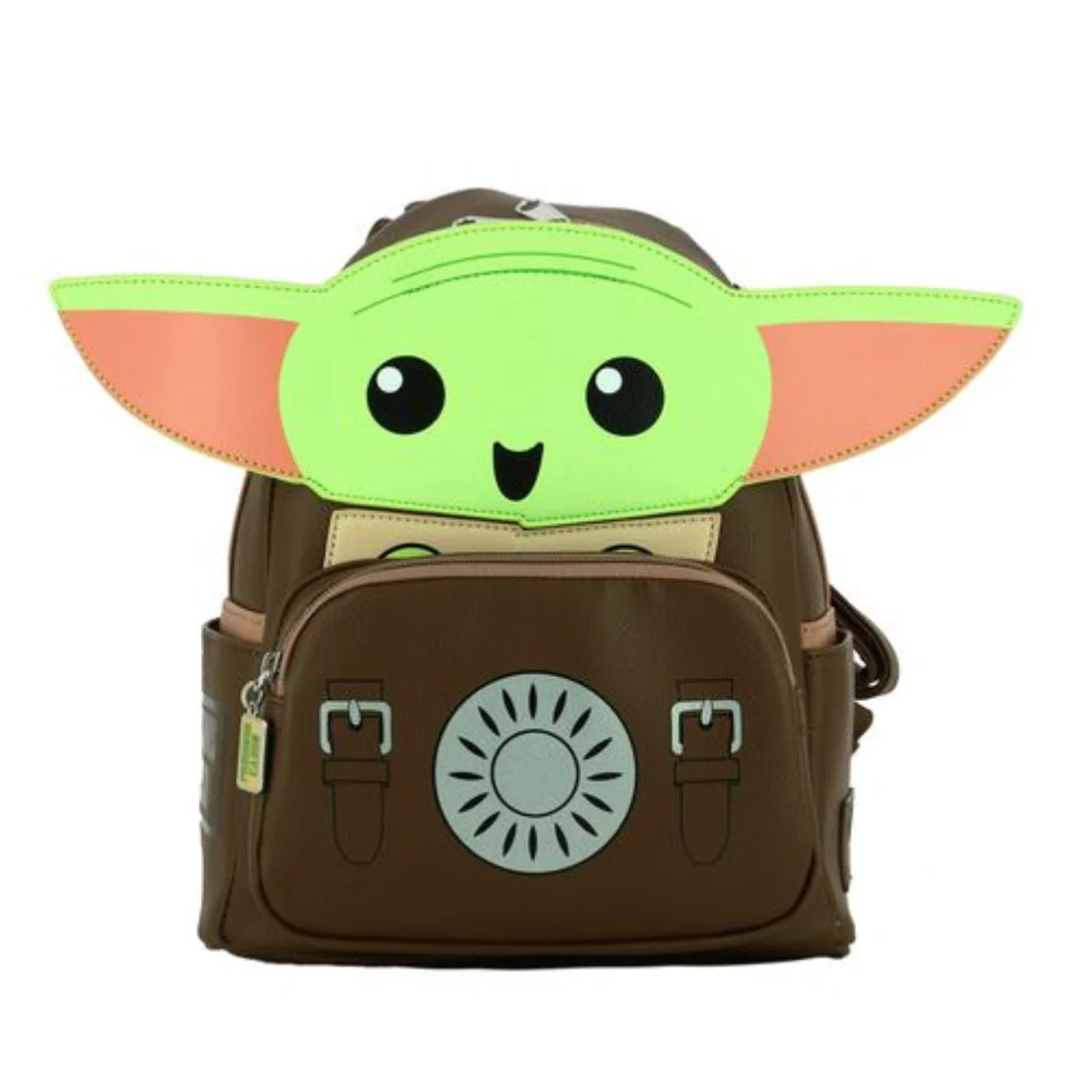 Loungefly! Leather: Star Wars - Fye Mandalorian Cosplay Mini Backpack