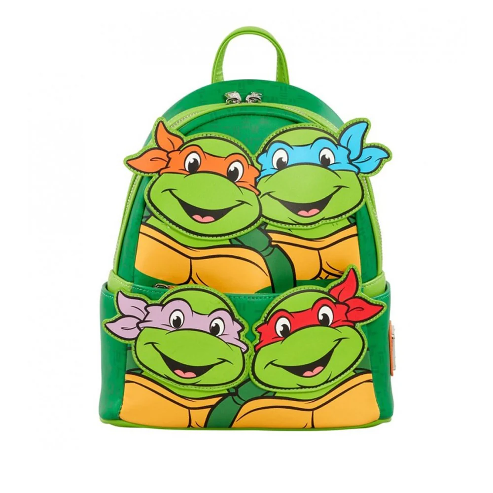 Loungefly! Leather: Teenage Mutant Ninja Turtle Squad Mini Backpack