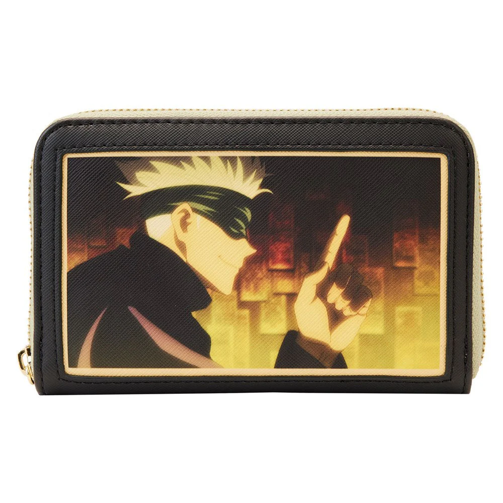 Loungefly! Wallet: Jujutsu Kaisen Satoru Gojo Zip Around Wallet