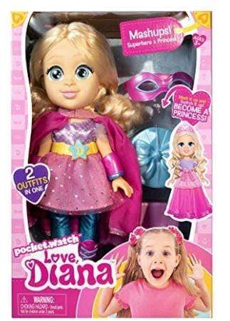 Love, Diana 13 inch Doll Mashup Princess/Superhero