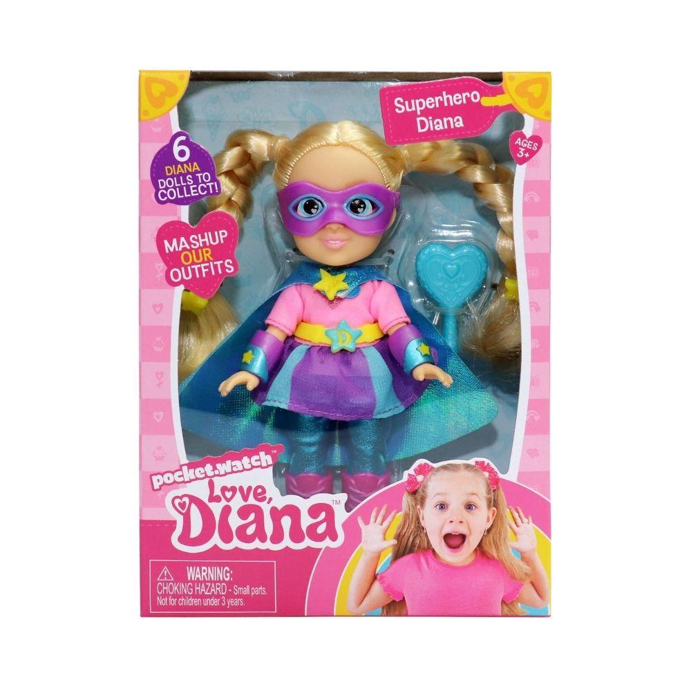 Love, Diana 6" Superhero Doll