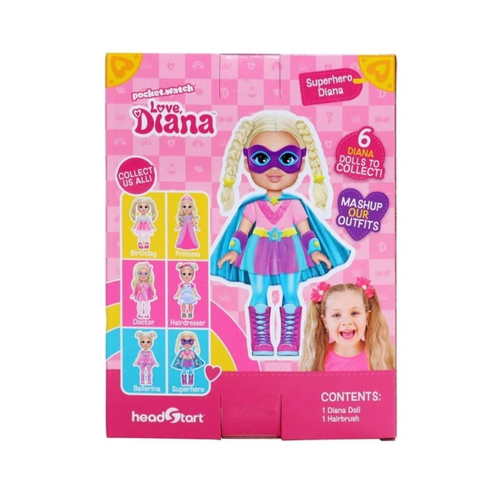 Love, Diana 6" Superhero Doll - Image 3