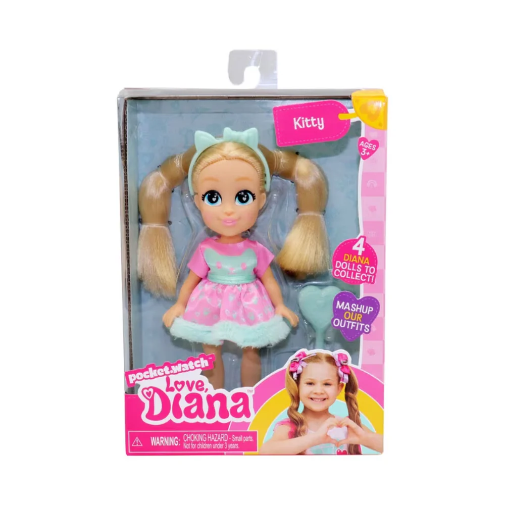 Love Diana 6" Kitty Doll by Headstart