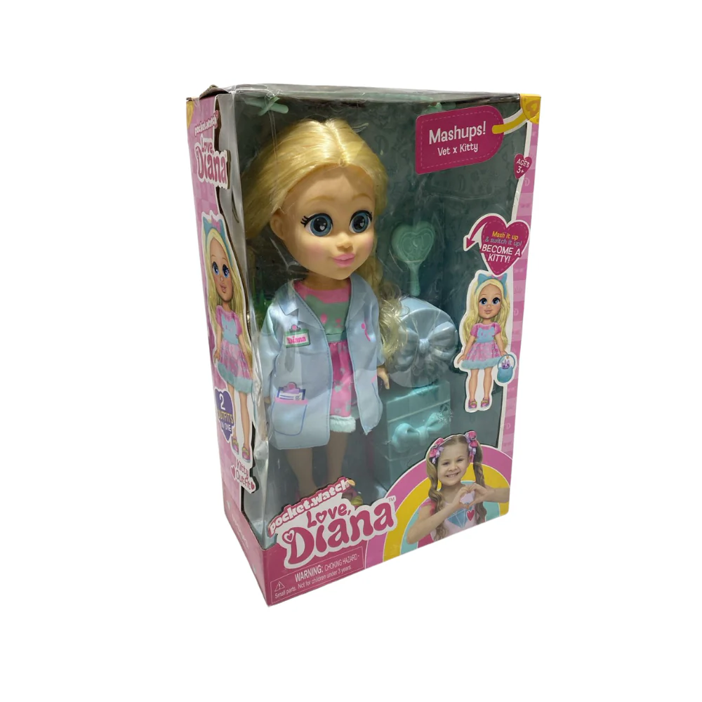 Love Diana Doll Mashup Vet/Kitty S3 13In [DAMAGE BOX] - Image 2