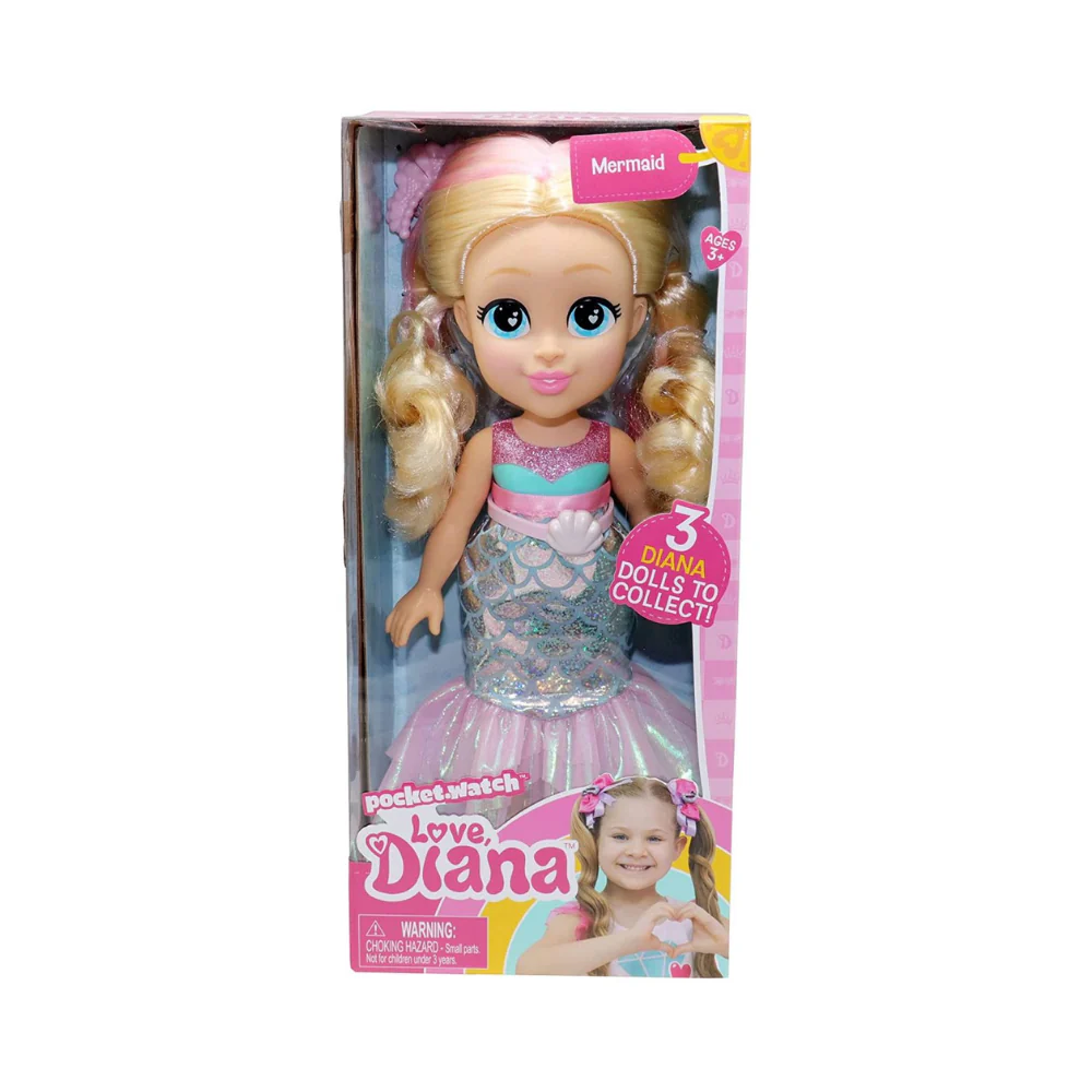 Love Diana  13" Mermaid Doll by Headstart