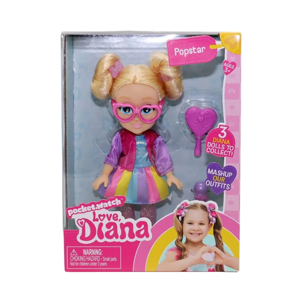 Love Diana 6" Popstar Doll by Headstart