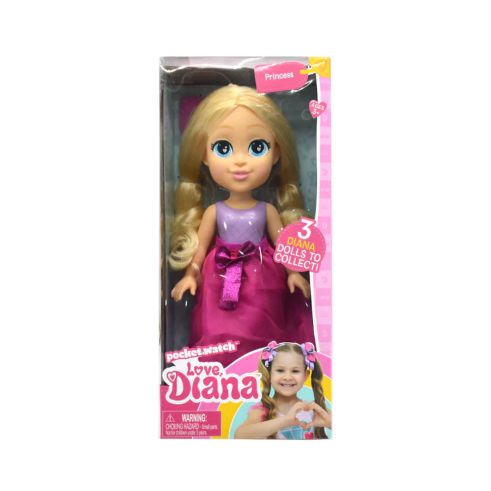 Love Diana 13" Princess Doll by Headstart