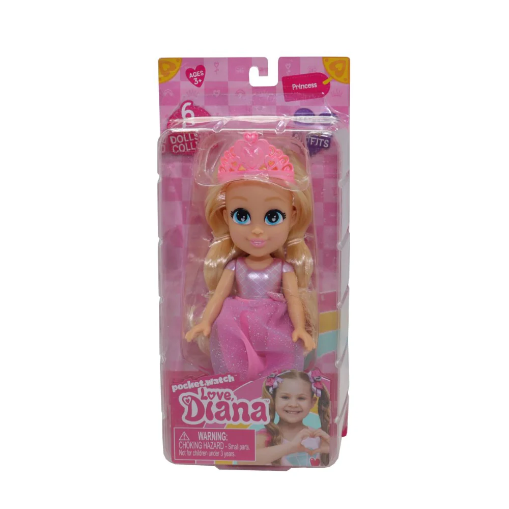 Love Diana 6" Princess Doll by Headstart