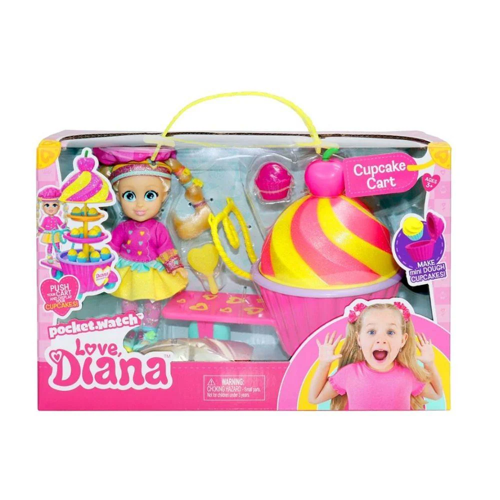 Love, Diana Mini Doll Food Stall Playset - Image 4