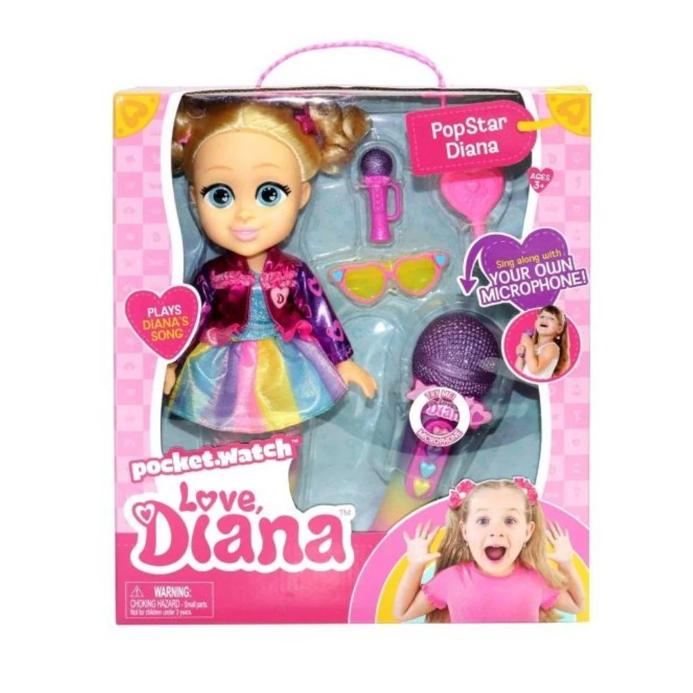 Love, Diana Popstar Diana Sing Along Doll - Image 4