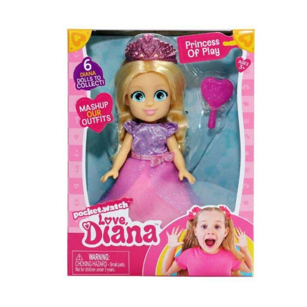 Love Diana Princess Of Play 6in Mashup Doll