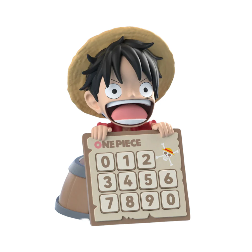 One Piece Luffy - Parking Number Plate By Langbowang