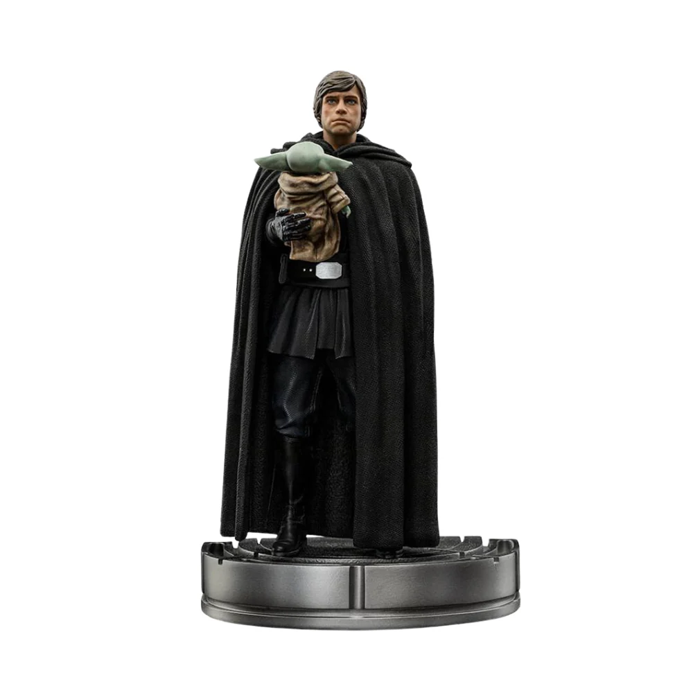 The Mandalorian Luke Skywalker And Grogu 1/10 Art Scale Statue by Iron Studios