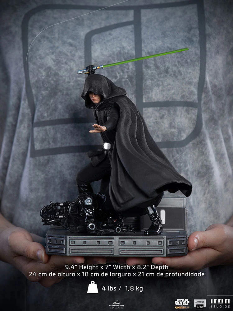 Starwars Luke Skywalker Combat Version 1/10 Art Scale Statue by Iron Studios - Image 3