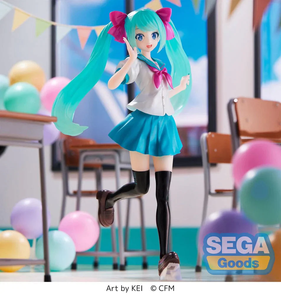Hatsune Miku 16th Anniversarry 18 cm Luminasta Figure by Sega - Image 3