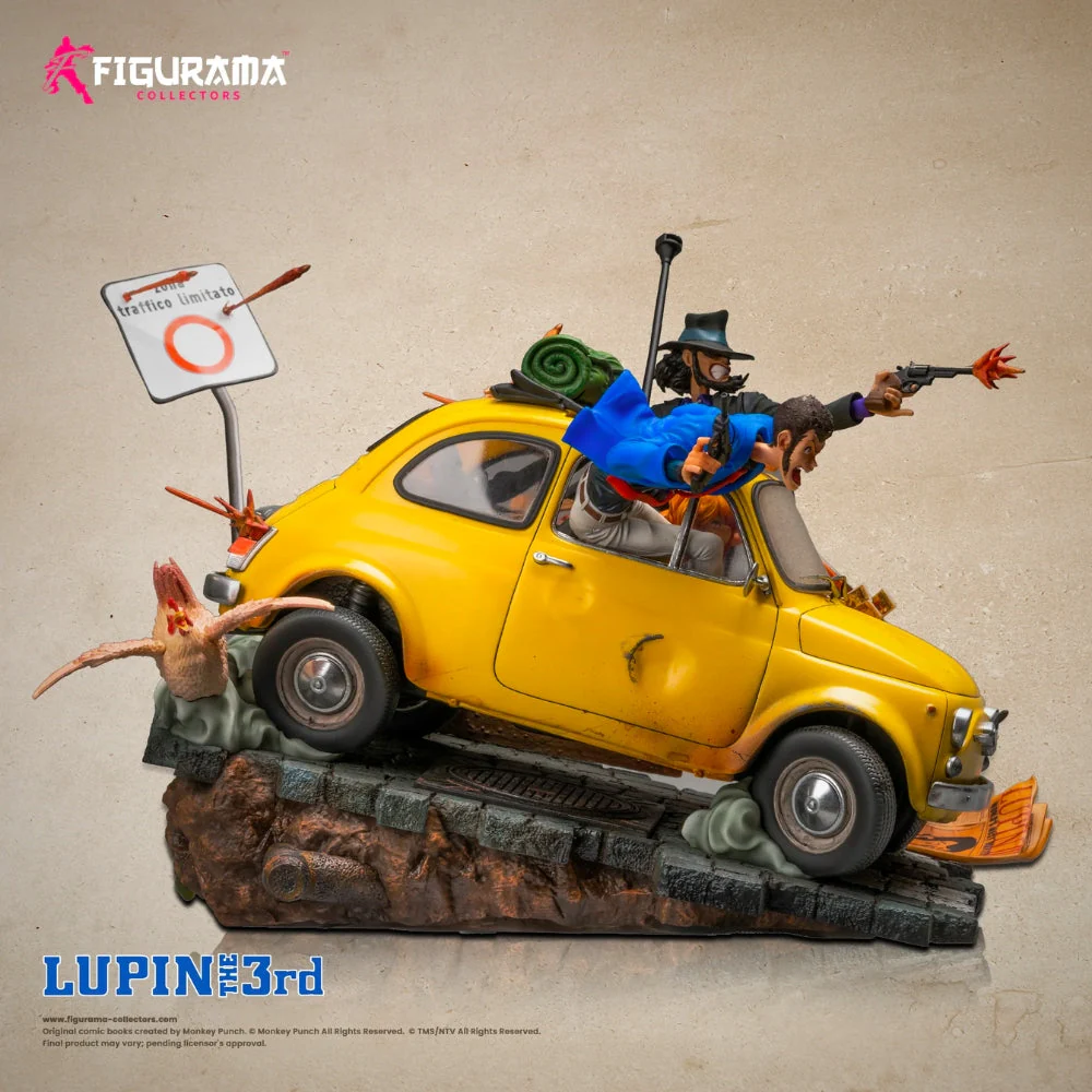 Lupin The Third - Lupin Jigen and Fujiko Elite Fandom 1/8 Scale Diorama by Figurama - Image 3
