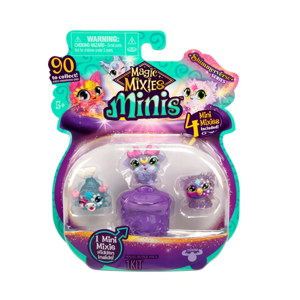 MAGIC MIXIES MINIS S1 4 Pack By Moose Toys