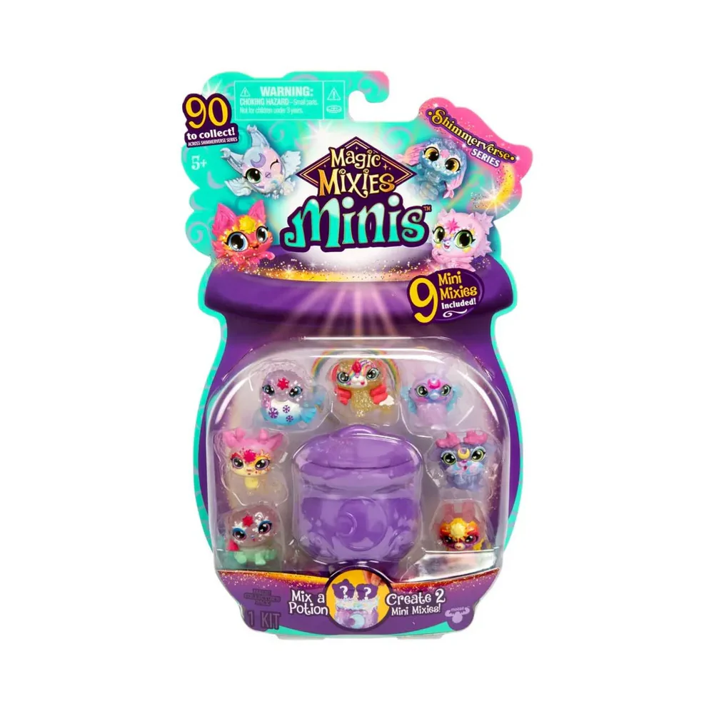 MAGIC MIXIES MINIS SHIMMERVERSE SERIES S1 9 Pack By Moose Toys