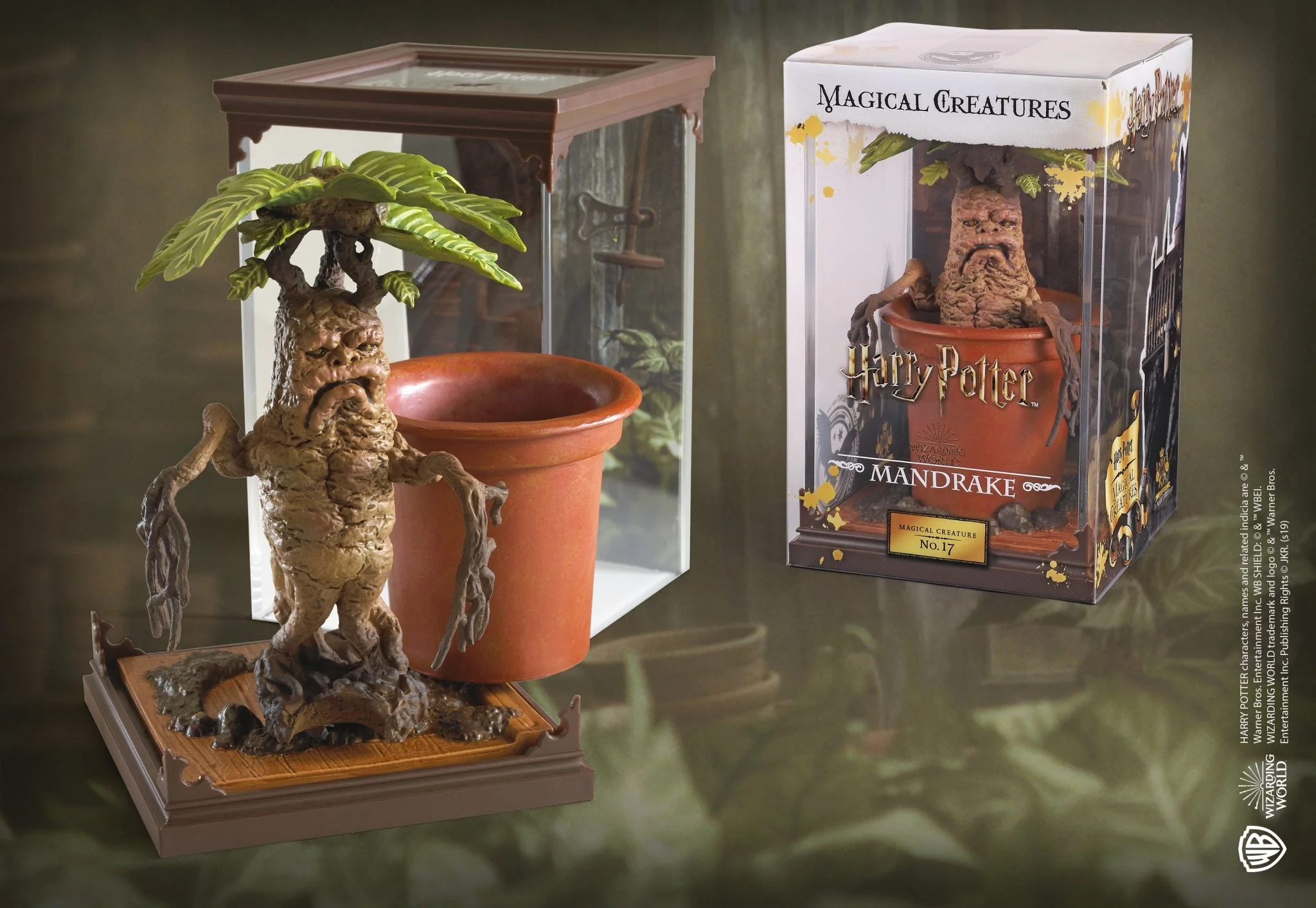 Harry Potter Magical Creatures Figurine Mandrake by The Noble Collection - Image 3