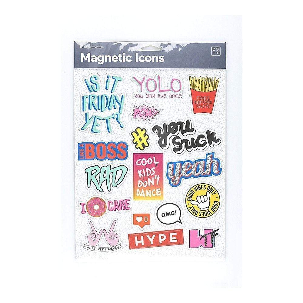 Magnetic Icons Blue