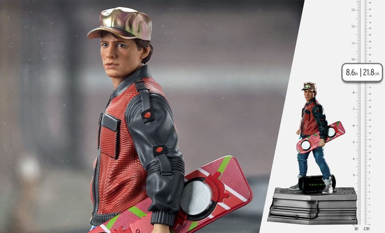 Back To The Future II - Marty Mcfly Art Scale 1/10 Statue By Iron Studios - Image 2