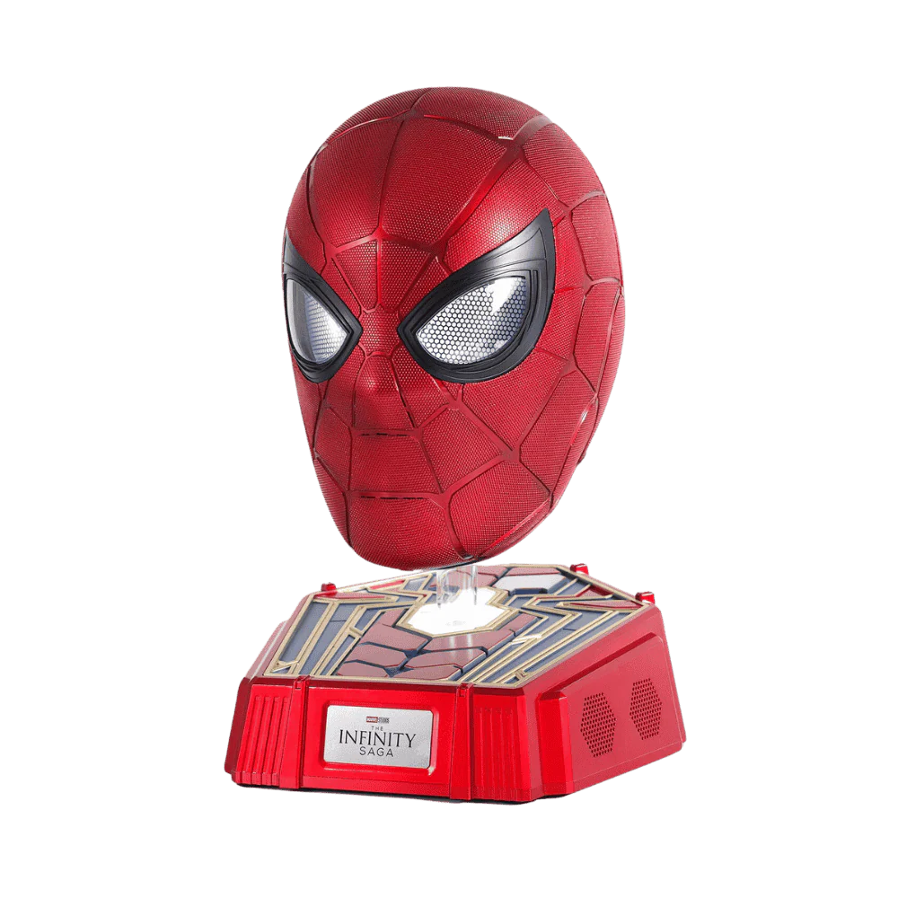 Marvel Iron Spider 1: 1 Collectible Wearable Helmet with base speaker By Killer Body