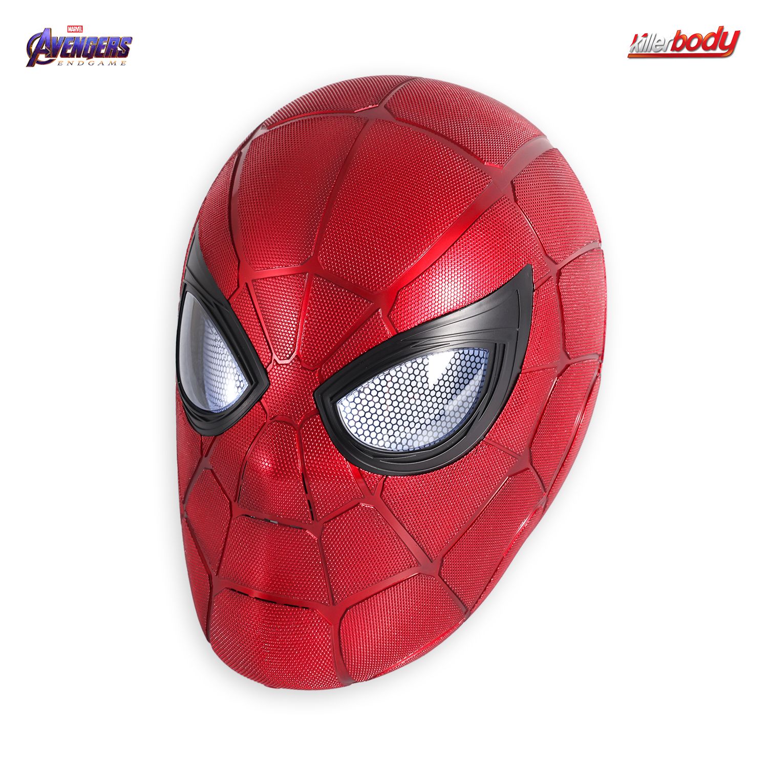 Marvel Iron Spider 1: 1 Collectible Wearable Helmet with base speaker By Killer Body - Image 3